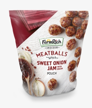 Sweet Onion Jam Sauced Meatballs With Bacon - Farm Rich Breaded Mozzarella Sticks - 24 Oz Box