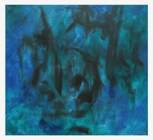 Blue Abstract - Painting