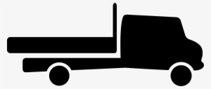 Delivery Truck With Cargo - Cargo Truck Icon Png