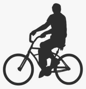 Bicycle, Person, Man, Transport - People On Bike Silhouette