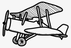 Small Vintage Airplane Vector - Airplane