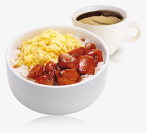 Chicken Tocino With Scrambled Egg