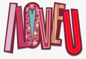 I Love You Clipart Png Image - Love