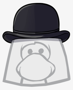 Clothing Icons 1800 - Club Penguin Black Hat