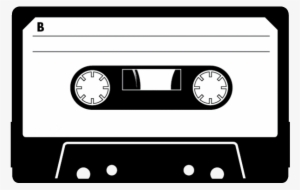 Vintage Audio Cassette Wall Sticker - Cassette Sticker