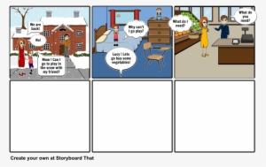 Snow Day - Cartoon