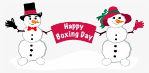 Happy Boxing Day Snow Toy - Animated Happy Boxing Day