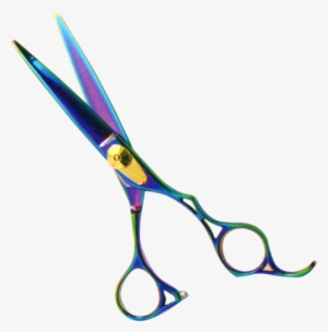 Professional Hair Cutting Scissors Infused Multicolor - Product