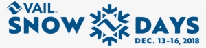 Celebrate The Season With Vail Snow Days - Vail Ski Resort