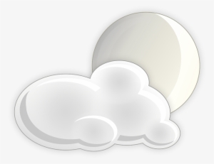 Cloudiness, Moon, Night, Bet Ricon, Clouds, Icon, Foggy - Nubes Y Luna Png