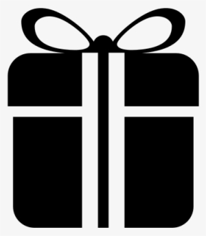 Gift Box Rounded Square With Ribbon Vector - Gift Box Icon Png