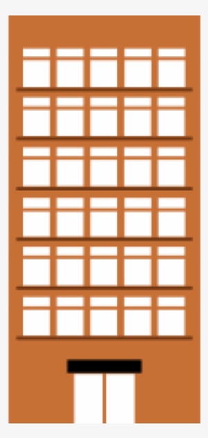 Apartment Clipart Tall Building - Tall Buildings Clipart
