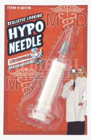Realistic Hypodermic Needle - Hypo Novelty Costume Needle