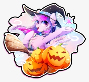2nd Halloween Sticker Usually I Try To Draw Something - My Little Pony: Friendship Is Magic