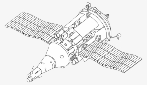 Tks Spacecraft Drawing - Tks Spacecraft