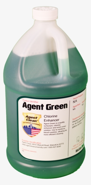 Agent Clean - Agent Green - Chlorine Enhancer - - Plastic Bottle
