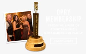 Jennifer Nettles & Carrie Underwood - Grand Ole Opry Member Trophy