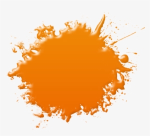 [ img] - orange paint splatter png