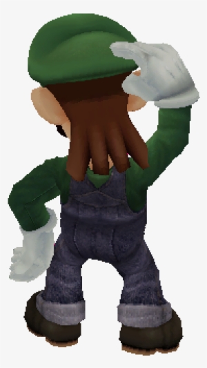 Texture Template For Luigi So He Has A Mullet - Soldier