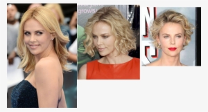 Charlize Theron Hair - Medium Hairstyles Wigs Lace Front Cap 120% Wavy 14