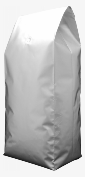 5kg Foil Side Gusset Bag With Valve, Silver - 1kg Foil Coffee Bags With Valve
