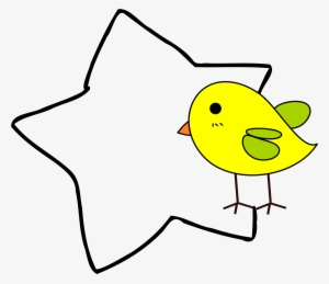 This Free Icons Png Design Of Chick With A Star For