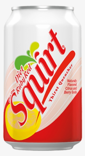 Diet Squirt Ruby Red Citrus Berry Soda - Diet Squirt Citrus Soda - 12 Pack, 12 Fl Oz Cans