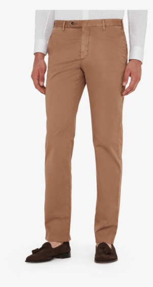 Flat Image Of The Parker Cotton Stretch Trouser - Trousers