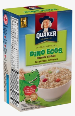 Quaker® Dino Eggs® Instant Oatmeal - Quaker Dino Eggs Brown Sugar Instant Oatmeal
