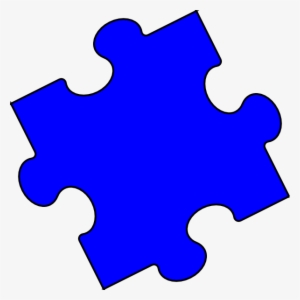 Dark Blue Puzzle Piece