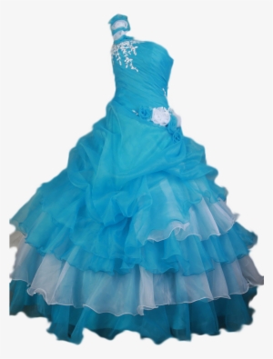 Dress Png - Blue Wedding Dress Png