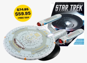 U - S - S - Enterprise Ncc 1701 C Xl Edition & Magazine - Star Trek