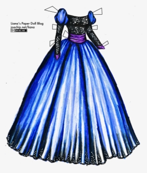 Drawn Princess Dress - Drawing Of Princess Dress