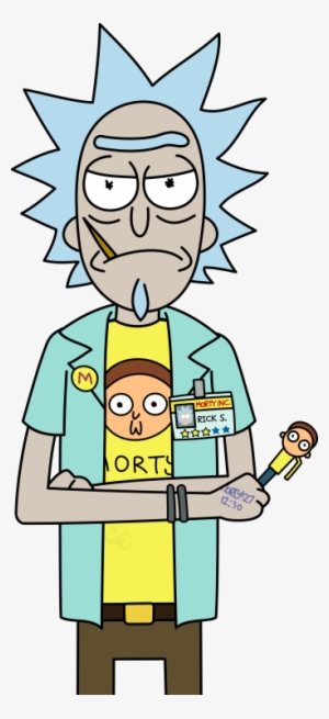 Updated Storage Rick Transparent Vector - Rick And Morty Rick Vector