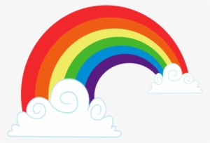 Rainbow Cloud Png - Mlp Rainbow Cutie Mark