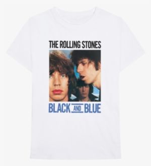 Black And Blue T-shirt - Black And Blue By The Rolling Stones Cd Album
