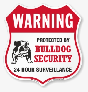 Warning Protected By Bulldog Security Shield Sign - Environmental Security: A Guide To The Issues