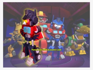 Download Free Paper Craft Pdf Templates Online Free - Angry Birds Transformers Mod Apk
