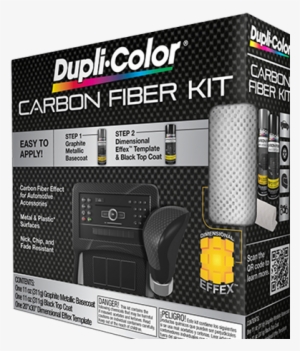 Automotive Carbon Fiber Automotive Paint - Duplicolor Cfk100 Carbon Fiber Kit