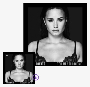 Custom Album Art Print Digital Album - Demi Lovato Tell Me You Love Me Vinyl