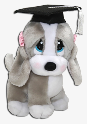 Graduation Sad Sam And Honey Basset Hounds - Graduation Stuffed Animals
