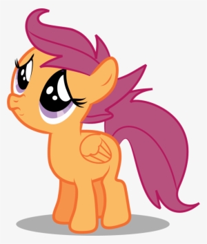 Creshosk, Cute, Cutealoo, Frown, Looking Up, Puppy - My Little Pony Scootaloo Sad
