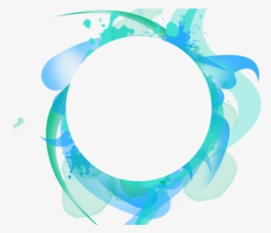 Abstract Png Transparent Images - Blue Circle Frame Png