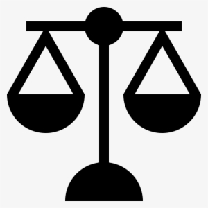 Justice Scale Rubber Stamp - Icon