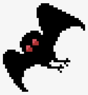 Thought You Guys Would Like My Mothman I Made For A - 8-bit Color