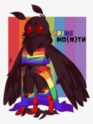 “mothman Is Mlm And Nb And Anyone Who Disagrees Can - Lgbt Cryptid