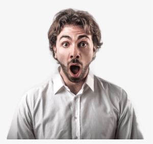 Suprised Man Png - Surprised Man Face Png