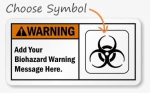 Zoom - Personalize - Biohazard Warning Sign