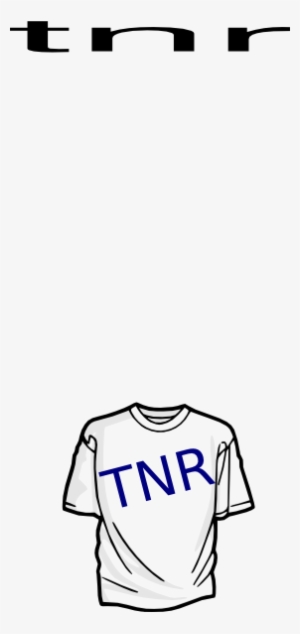 Tnr Tshirt Svg Clip Arts 282 X 596 Px