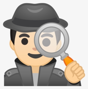 Download Svg Download Png - Emoji Investigador